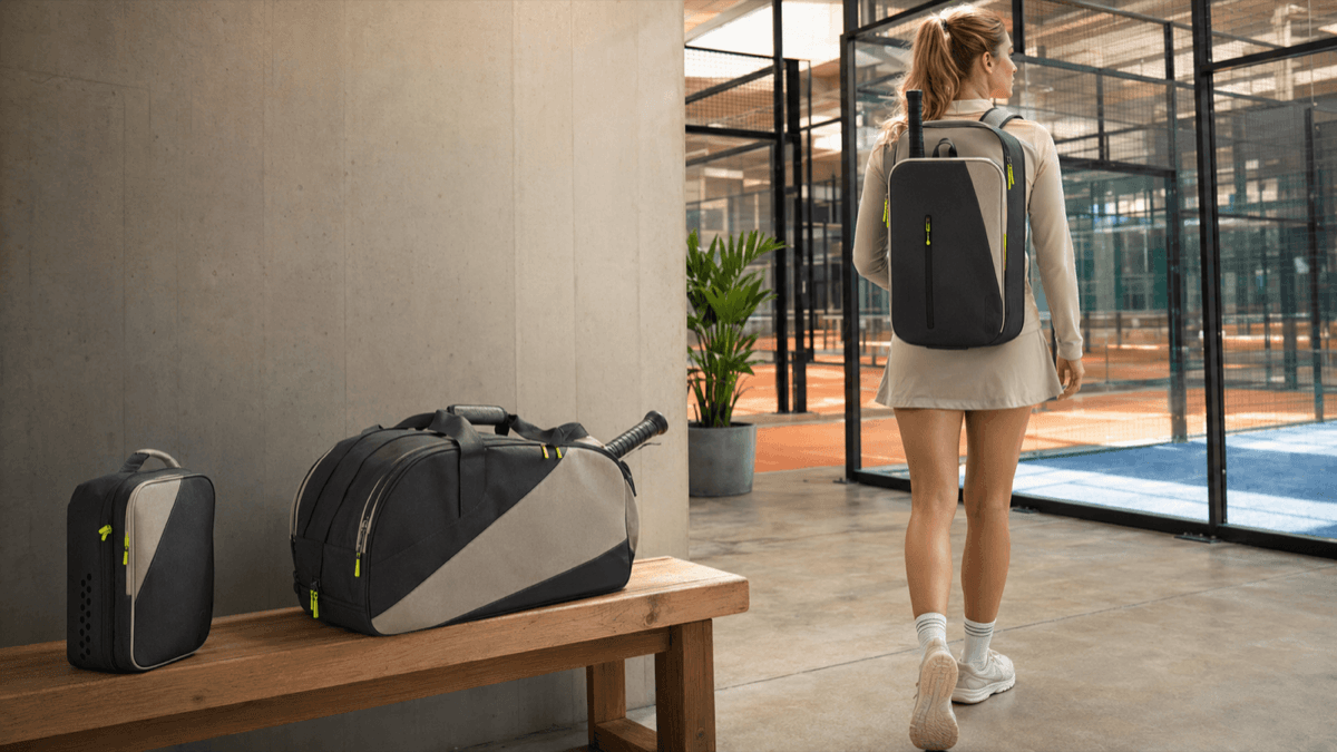 Cappuccino Padel Collection 2026 racket bags, backpack, shoe bag and organizer